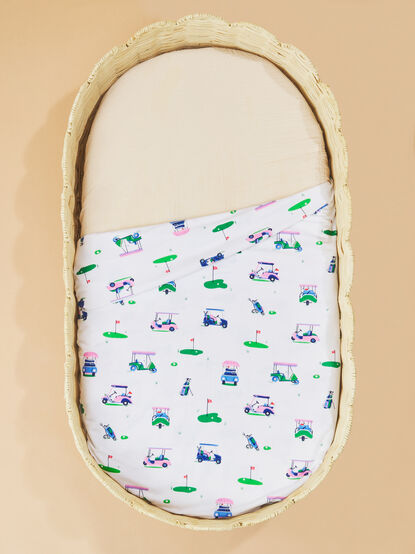Vintage Golf Cart Swaddle - TULLABEE