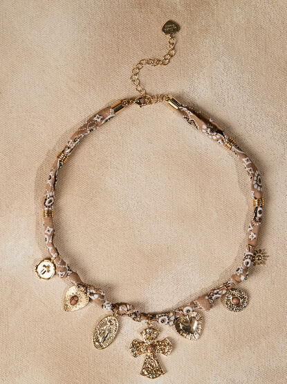 Paisley Charm Necklace - TULLABEE