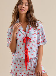 Benny Crab Lounge Top Detail 3 - TULLABEE