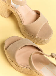 Jana Woven Wedge Detail 3 - TULLABEE