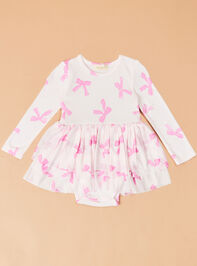 Melissa Bow Tutu Bodysuit - TULLABEE