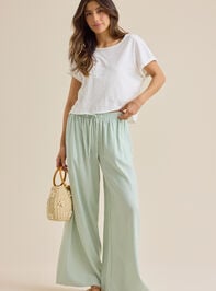 Demi Slub Roll Sleeve Tee - TULLABEE