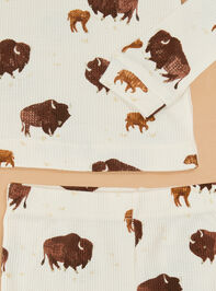 Bodie Bison Lounge Set Detail 2 - TULLABEE