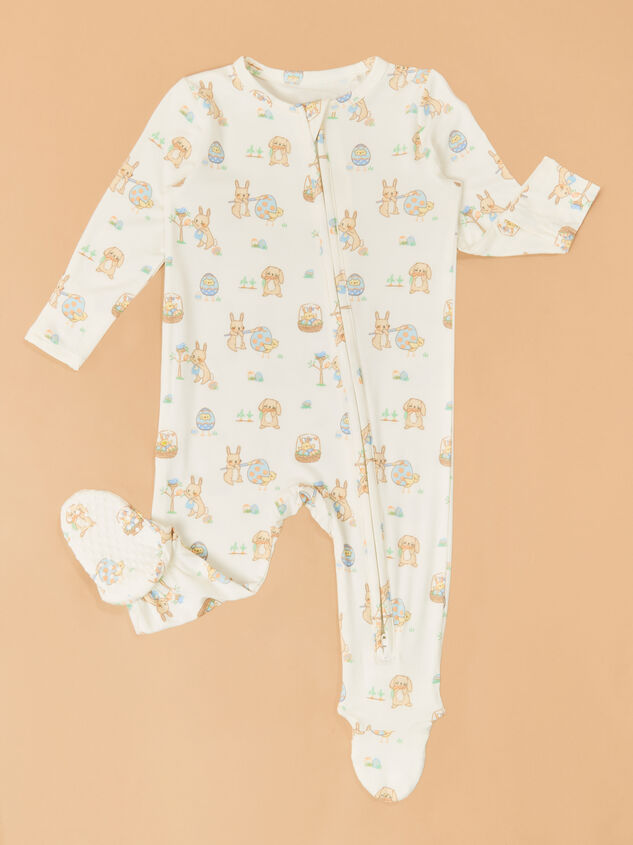 Easter Hunt Footie Detail 2 - TULLABEE