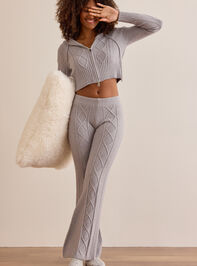 Alpine Escape Full Zip Sweater Detail 2 - TULLABEE