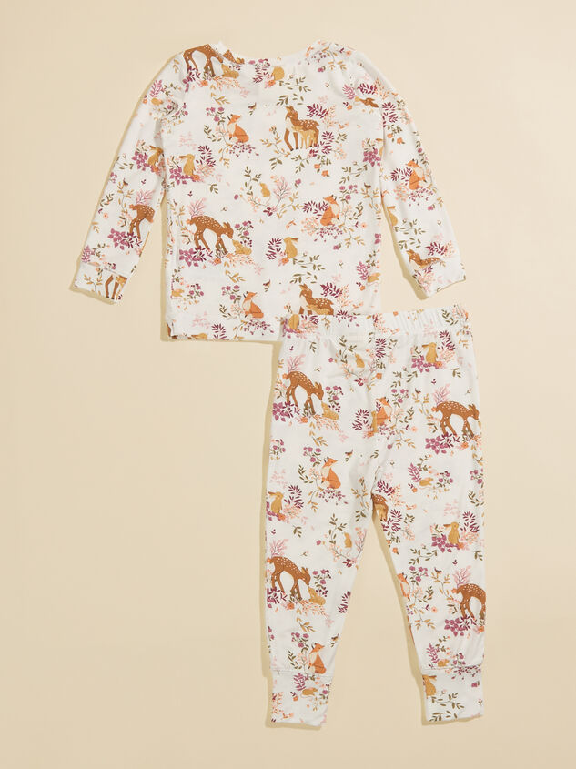 Floral Woodland Baby Lounge Set Detail 2 - TULLABEE