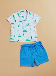 Golf Things Baby Polo and Shorts Set - TULLABEE