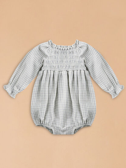 Eden Gingham Bubble by Quincy Mae - TULLABEE