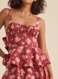 Zophia Layered Maxi Dress Detail 3 - TULLABEE