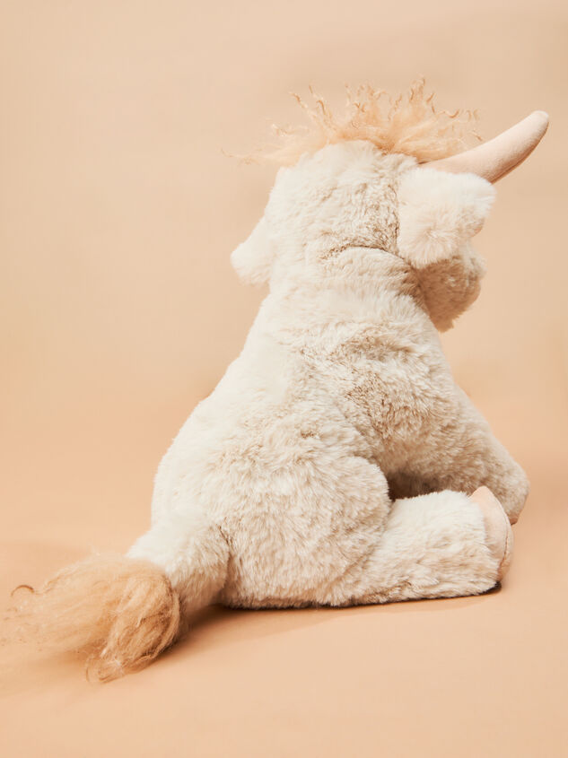 Laddie Highland Cow Plush Detail 3 - TULLABEE