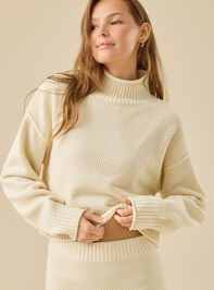 Shay Mock Neck Sweater Detail 3 - TULLABEE