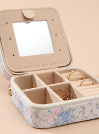 Floral Bow Jewelry Box Detail 2 - TULLABEE
