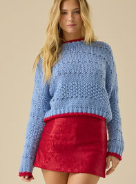 Meren Jacquard Mini Skirt - TULLABEE