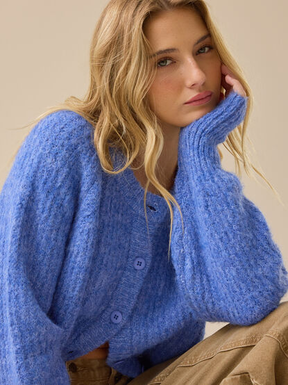 Adira Button Up Cardigan - TULLABEE