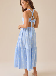 Leilani Floral Maxi Dress Detail 5 - TULLABEE