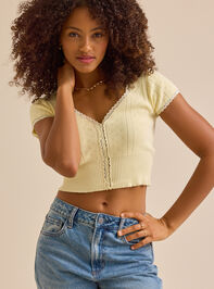 Sidney Pointelle Top - TULLABEE