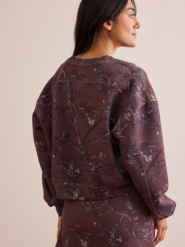 Supersoft Camo Crew Neck Detail 5 - TULLABEE