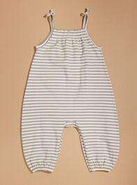 Maya Striped Jumpsuit by Quincy Mae Detail 2 - TULLABEE