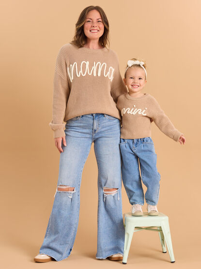 Mama Stitch Sweater - TULLABEE