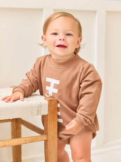 Football Friend Bubble Romper - TULLABEE