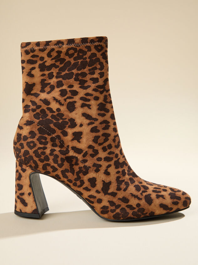 Mabel Leopard Booties - TULLABEE
