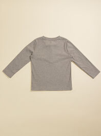 Braden Ribbed Henley Top by Me + Henry Detail 2 - TULLABEE