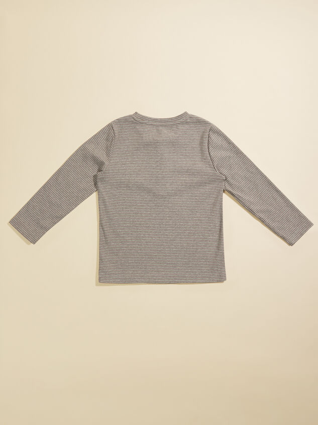 Braden Ribbed Henley Top by Me + Henry Detail 2 - TULLABEE