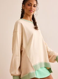 Everest Glide Pieced Long Sleeve Detail 4 - TULLABEE