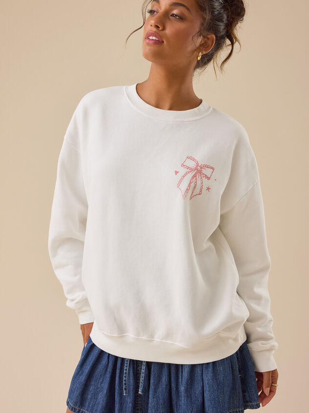 God is Good Crewneck Detail 4 - TULLABEE