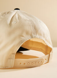 Run The Dang Ball Trucker Hat Detail 3 - TULLABEE