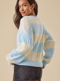 Annette Striped Sweater Detail 5 - TULLABEE