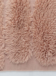 Hydrangea Handwoven Rug Detail 3 - TULLABEE