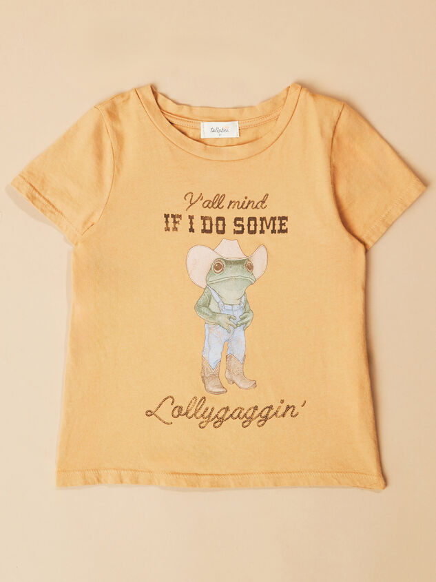 Lollygaggin Frog Tee - TULLABEE