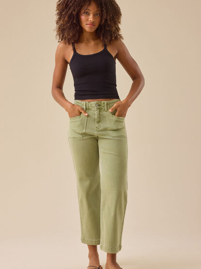Adrian Cropped Jeans - TULLABEE