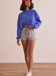 Lock In Cropped Pullover Detail 2 - TULLABEE