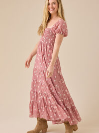 Madison Floral Maxi Dress Detail 4 - TULLABEE