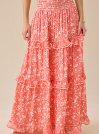 Roan Floral Skirt Detail 2 - TULLABEE