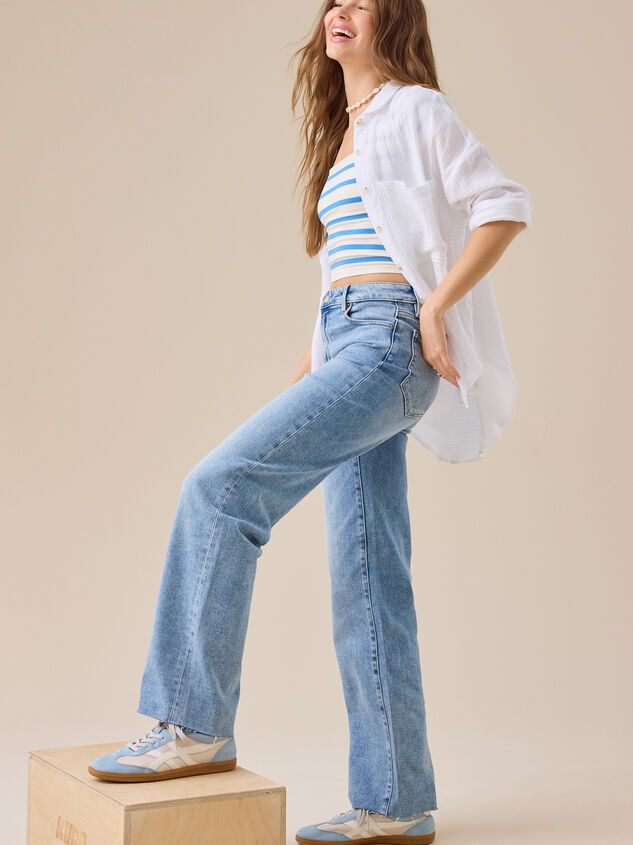 Hadley Straight Leg Jean Detail 3 - TULLABEE