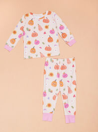 Pumpkin Patch Pal Lounge Set Detail 2 - TULLABEE