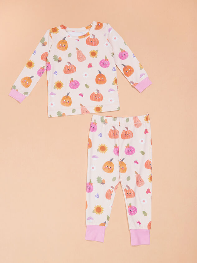 Pumpkin Patch Pal Lounge Set Detail 2 - TULLABEE