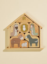 Wood Puzzle Nativity Set - TULLABEE