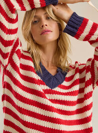 Katherine Striped Sweater - TULLABEE