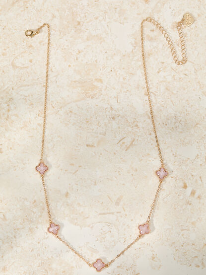 Crystal Clover Choker - TULLABEE