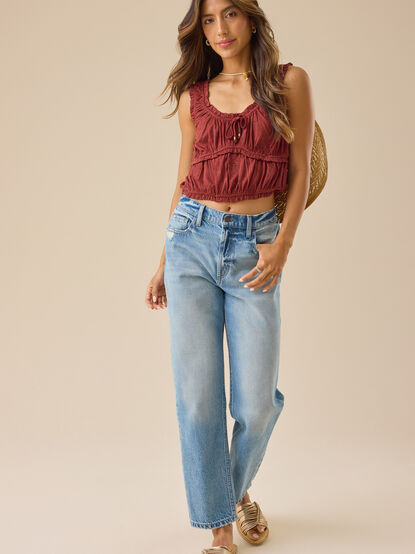 Emma Banded Top - TULLABEE