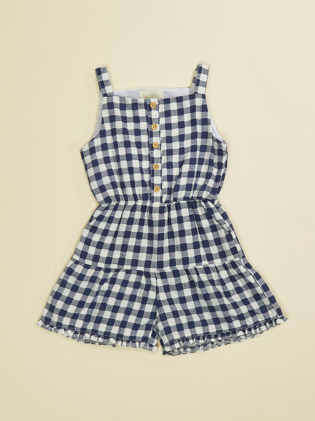 Valeria Gingham Romper by Vignette - TULLABEE