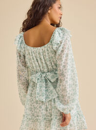 Amani Floral Dress Detail 4 - TULLABEE