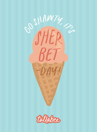 Sherbet Birthday E-Gift Card - TULLABEE