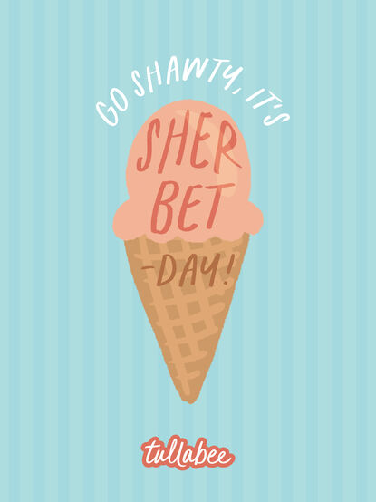Sherbet Birthday E-Gift Card - TULLABEE