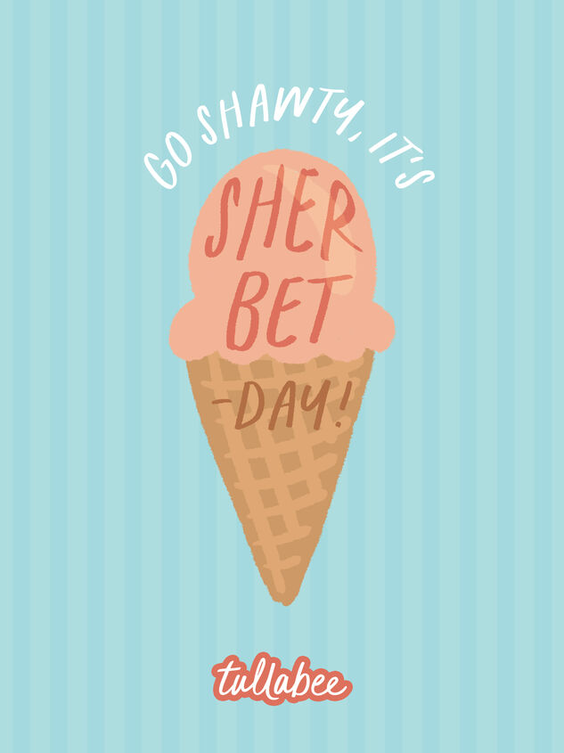 Sherbet Birthday E-Gift Card - TULLABEE