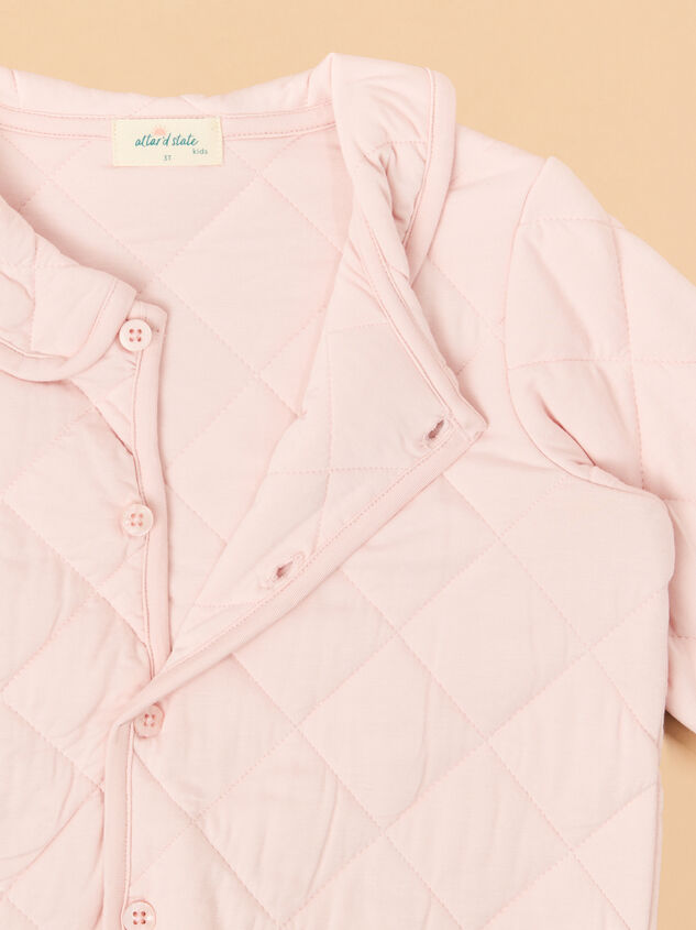 Cece Quilted Jacket Detail 3 - TULLABEE